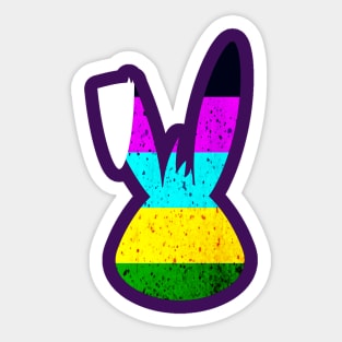 bunny face Sticker